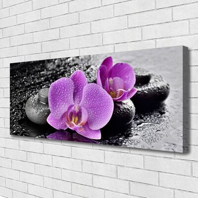 Quadro canvas Flores de Orquídea Spa de Orquídeas