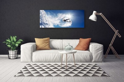 Quadro em tela Esporte de snowboard Neve Inverno