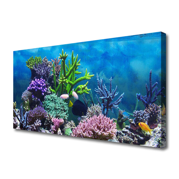 Quadro canvas Peixes de aquário subaquáticos