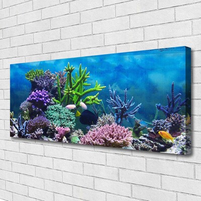 Quadro canvas Peixes de aquário subaquáticos