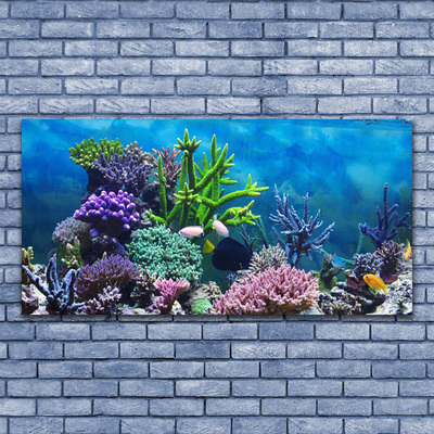 Quadro canvas Peixes de aquário subaquáticos