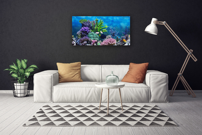 Quadro canvas Peixes de aquário subaquáticos