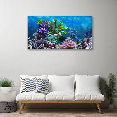 Quadro canvas Peixes de aquário subaquáticos
