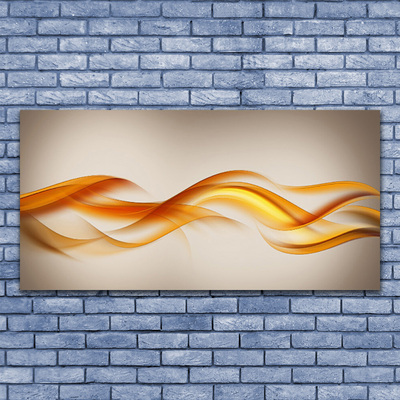 Quadro em tela Abstração Ondas Arte Arte