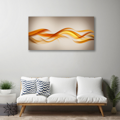 Quadro em tela Abstração Ondas Arte Arte