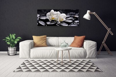 Quadro em tela Spa Zen White Orchid
