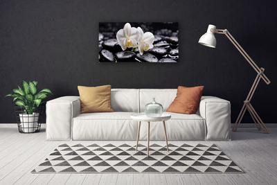 Quadro em tela Spa Zen White Orchid