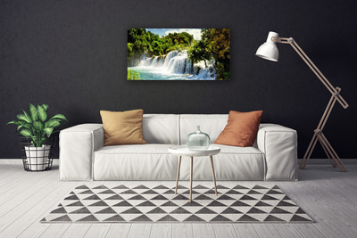 Quadro canvas Cachoeira Natureza Floresta