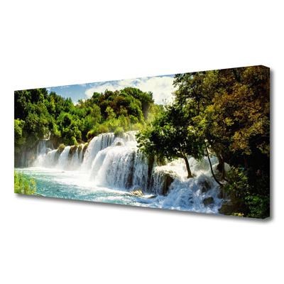 Quadro canvas Cachoeira Natureza Floresta