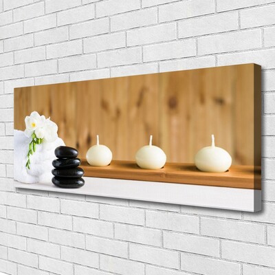Quadro em tela Spa Candles Office
