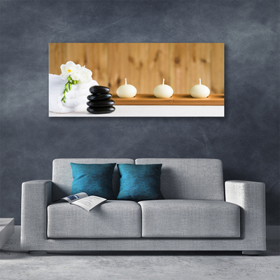 Quadro em tela Spa Candles Office