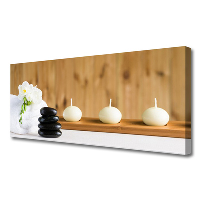 Quadro em tela Spa Candles Office