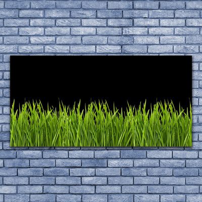 Quadro em tela Natureza da grama verde