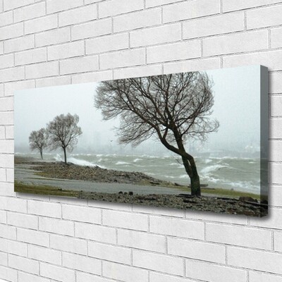 Quadro canvas Ondas de tempestade no mar