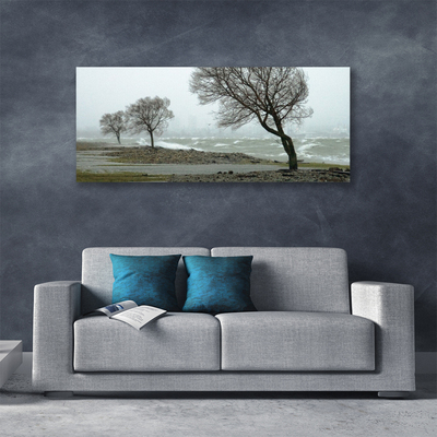 Quadro canvas Ondas de tempestade no mar