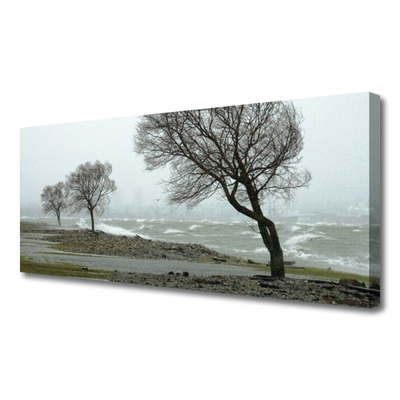 Quadro canvas Ondas de tempestade no mar