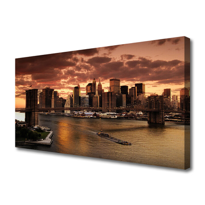 Quadro canvas Ponte do Brooklyn