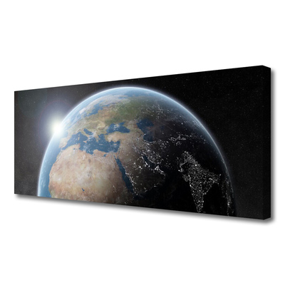 Quadro em tela Planeta Terra Universo