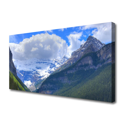 Quadro canvas Paisagem montanhosa