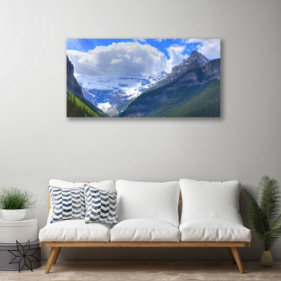 Quadro canvas Paisagem montanhosa