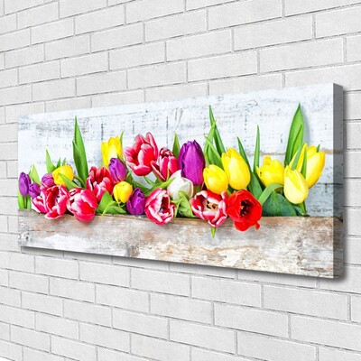 Quadro em tela Tulipas Flores Natureza