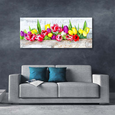 Quadro em tela Tulipas Flores Natureza