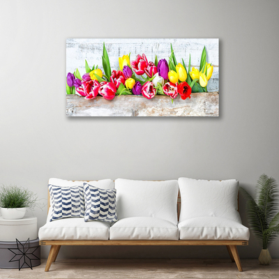Quadro em tela Tulipas Flores Natureza