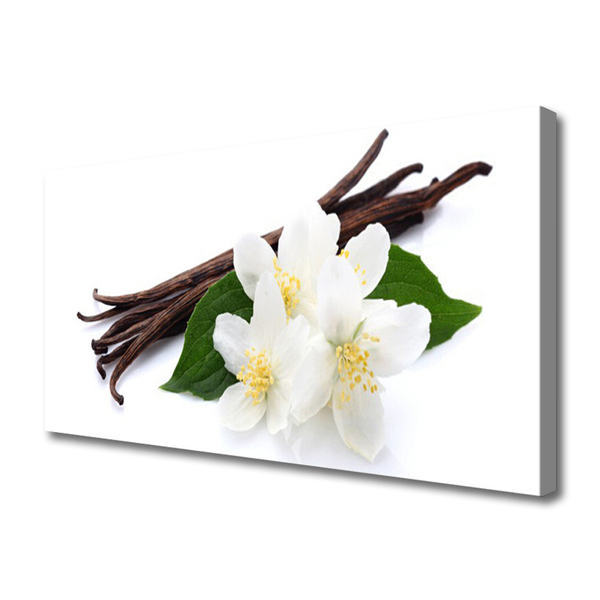 Quadro canvas Fava de baunilha para a cozinha