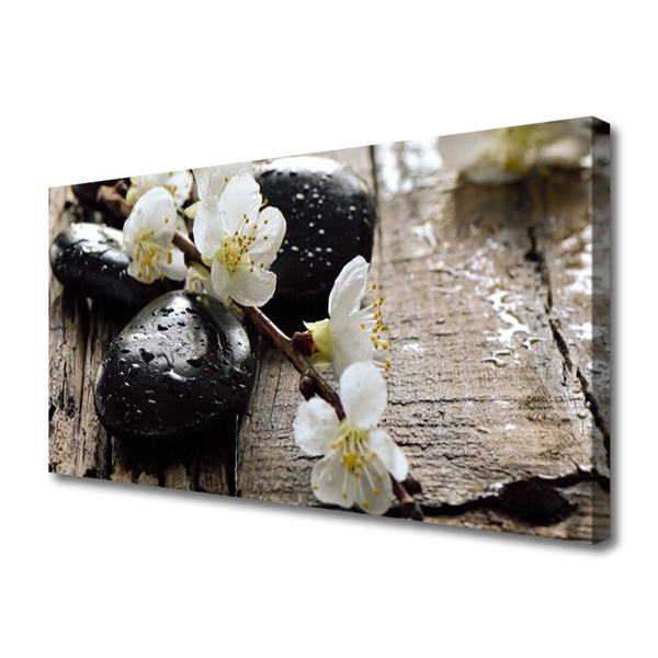 Quadro canvas Flores Frutas Galho