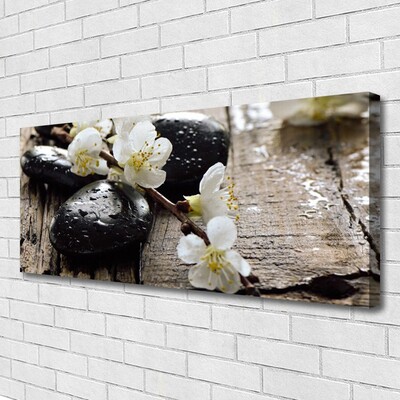 Quadro canvas Flores Frutas Galho