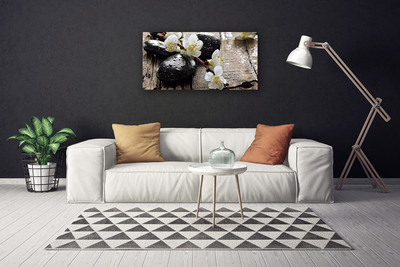Quadro canvas Flores Frutas Galho