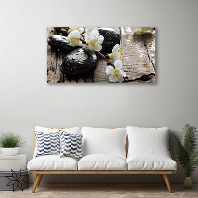 Quadro canvas Flores Frutas Galho