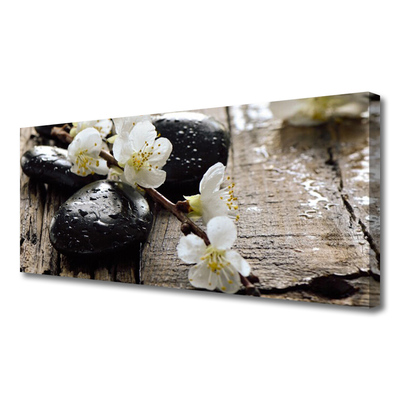 Quadro canvas Flores Frutas Galho