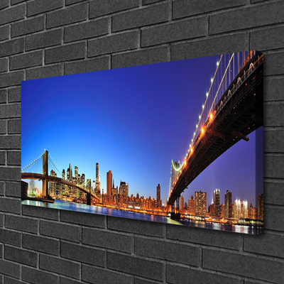 Quadro em tela Arquitetura da Cidade da Ponte