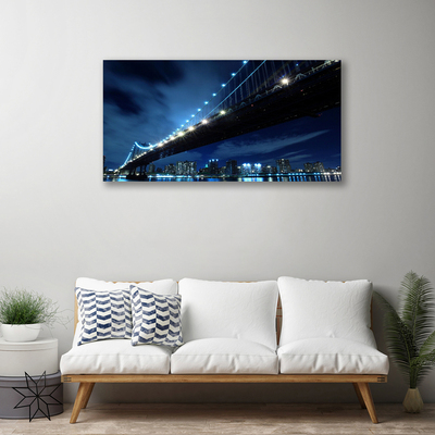 Quadro em tela Arquitetura da Cidade da Ponte