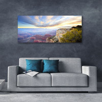 Quadro canvas Paisagem das Montanhas do Mar