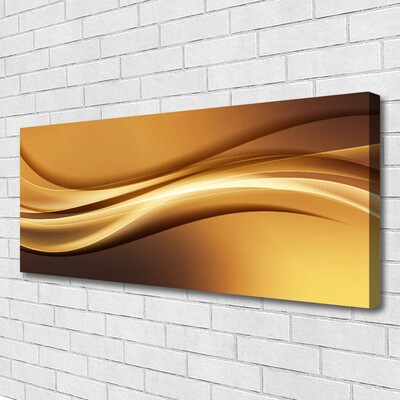 Quadro em tela Abstração Ondas Arte Arte