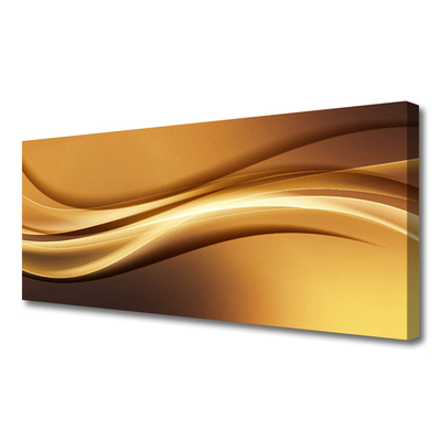 Quadro em tela Abstração Ondas Arte Arte