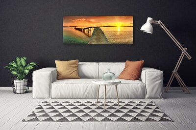 Quadro canvas Paisagem da Ponte do Mar e do Sol