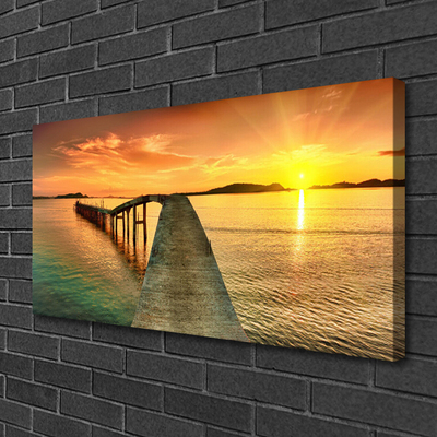 Quadro canvas Paisagem da Ponte do Mar e do Sol