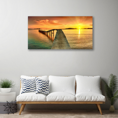 Quadro canvas Paisagem da Ponte do Mar e do Sol