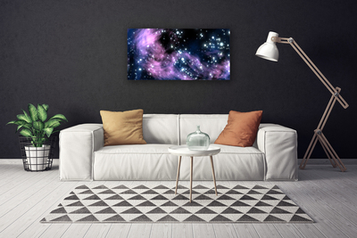 Quadro em tela Arte Espacial Abstração Arte