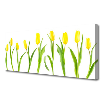 Quadro canvas Flores de tulipas amarelas
