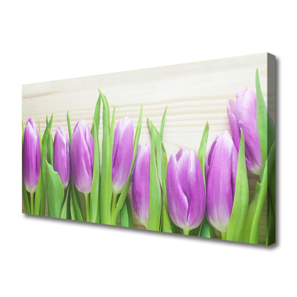 Quadro canvas Tulipas Flores Natureza