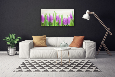 Quadro canvas Tulipas Flores Natureza