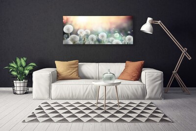 Quadro em tela Flores de dente-de-leão Natureza