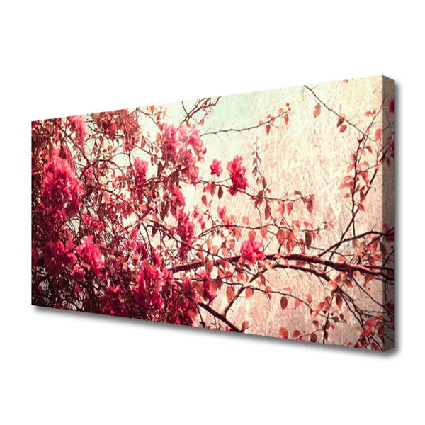 Quadro em tela Ramos Folhas Natureza