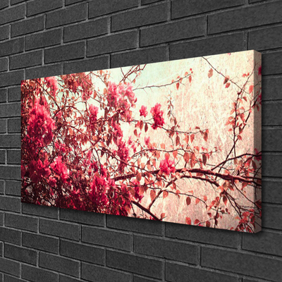 Quadro em tela Ramos Folhas Natureza