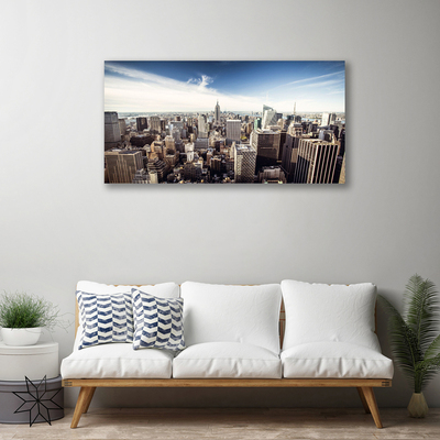 Quadro canvas Arranha-céus da cidade Edifícios