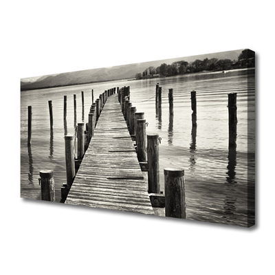 Quadro canvas Arquitetura da Ponte Marítima